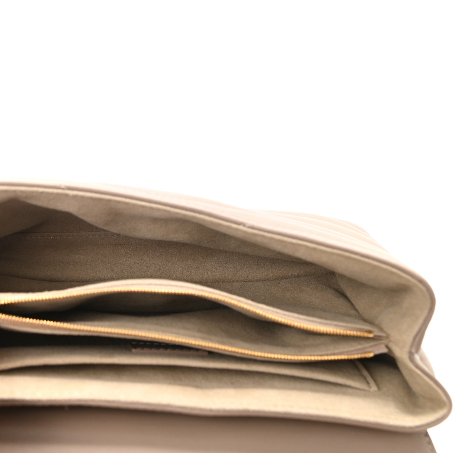 Louis Vuitton Calfskin LV New Wave Chain Bag Taupe 5 of 9