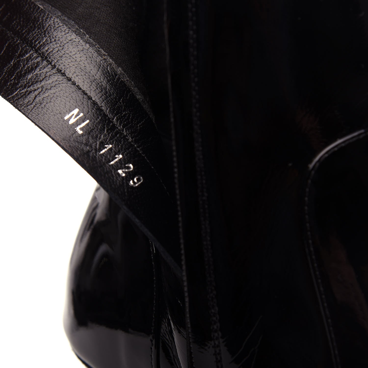 Louis Vuitton Patent Silhouette Ankle Boots 35.5 Black 10 of 10