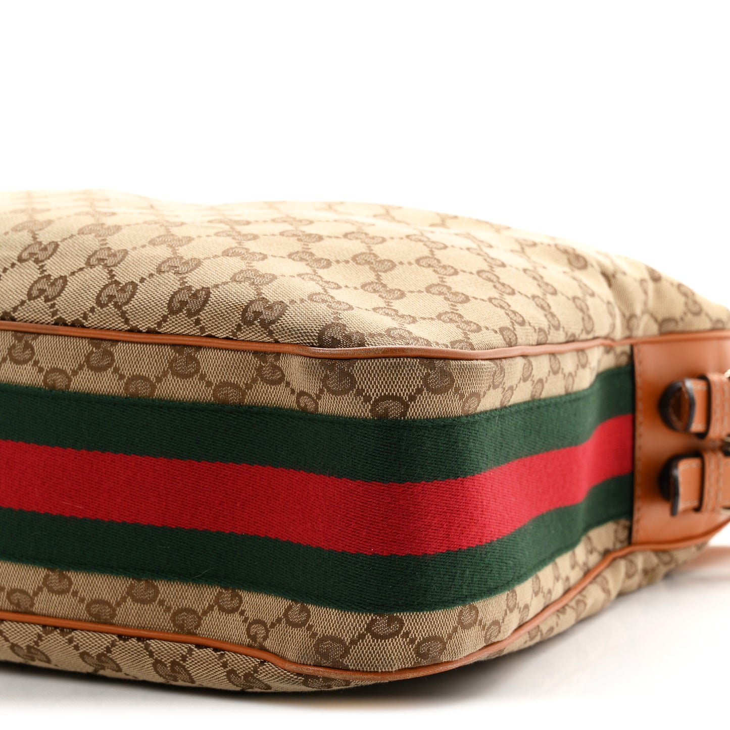 Monogram Medium Heritage Shoulder Bag Light Tobacco
