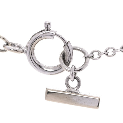 Tiffany 18K White Gold Diamond Mini T Smile Pendant Necklace 5 of 6