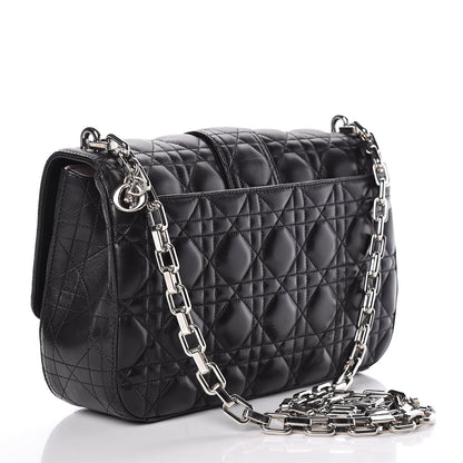 Christian Dior Lambskin Cannage Medium Miss Dior Flap Black 3 of 13