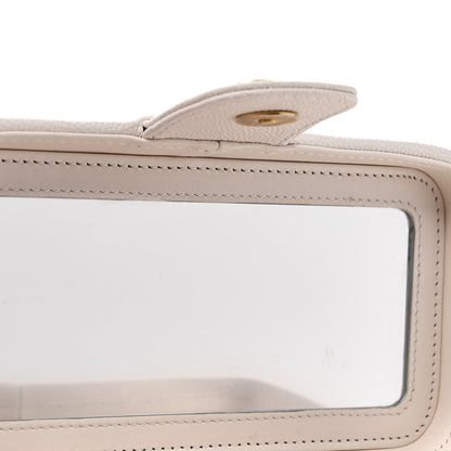 Chanel Shiny Caviar Preppy Coco Long Vanity With Strap White 6 of 12