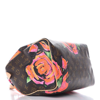 Louis Vuitton Monogram Roses Speedy 30 4 of 10