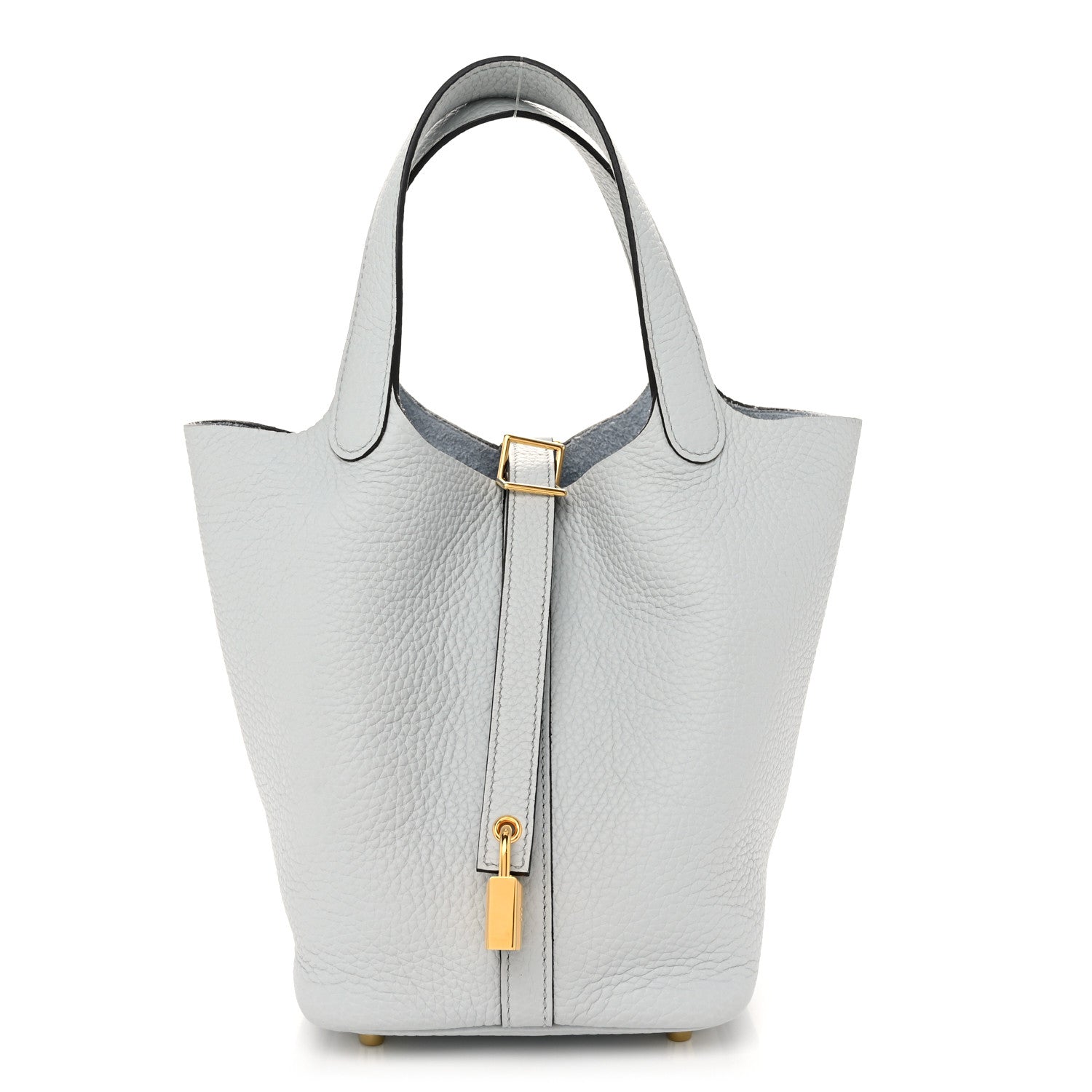 Hermes Taurillon Clemence Picotin Lock 18 PM Bleu Pale 1 of 10