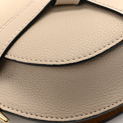 Loewe Grained Calfskin Mini Gate Crossbody Bag Light Oat 11 of 13