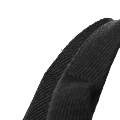 Fendi X VERSACE Cotton Canvas Cuoio Romano Fendace Logo Embroidered Signature Shopping Tote Black Gold 13 of 14