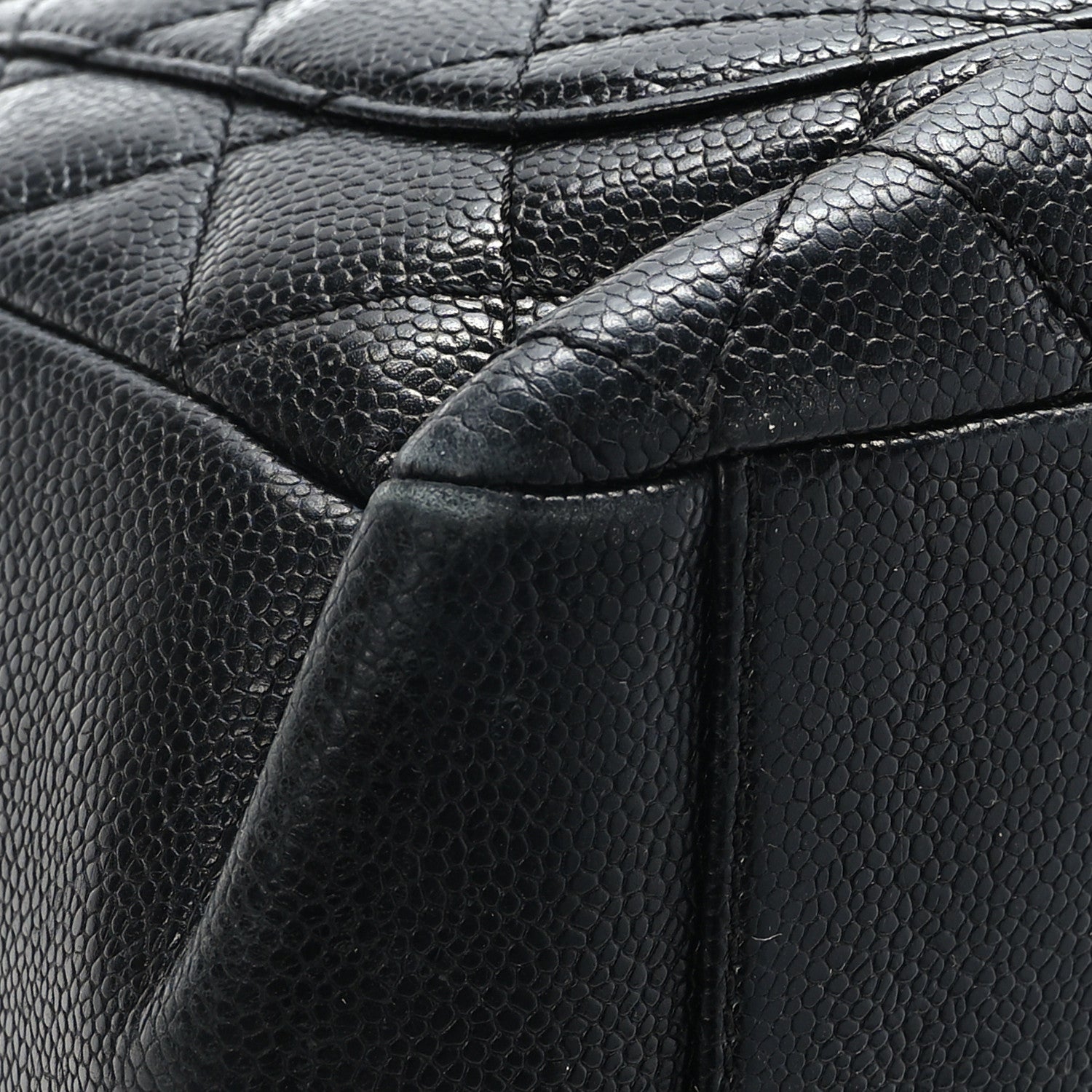 Chanel Caviar Quilted Grand Shopping Tote GST Black 10 of 11