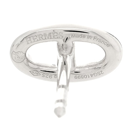 Hermes Sterling Silver TPM Farandole Earrings 4 of 5