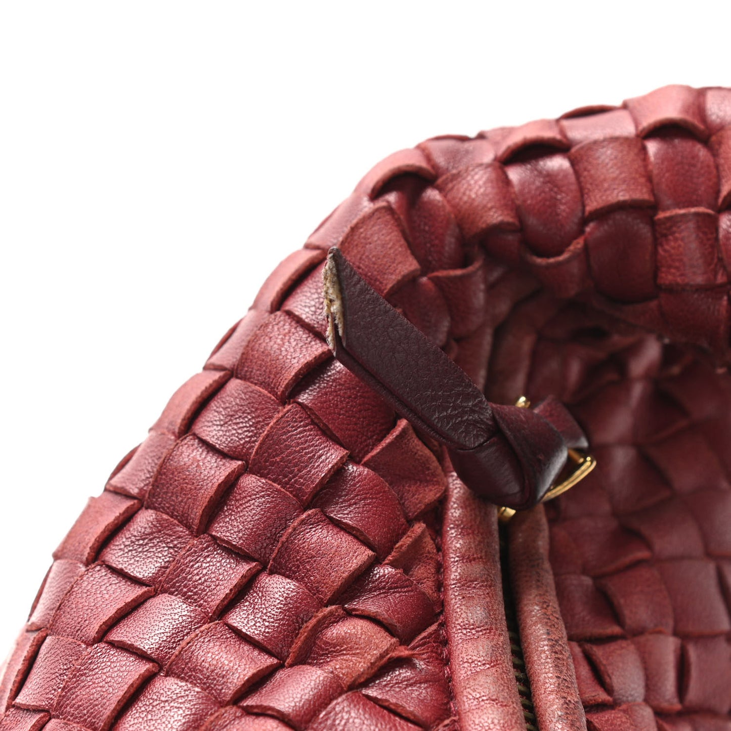 Nappa Intrecciato Medium Veneta Hobo Eclipse