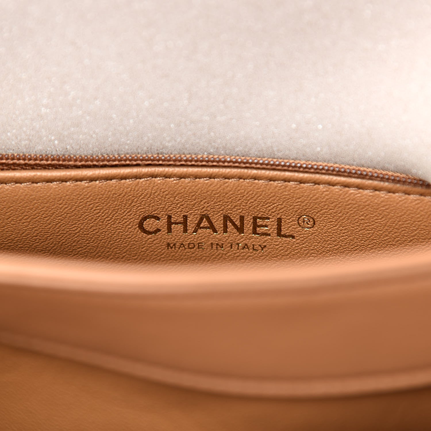 Chanel Lambskin Quilted Medium Trendy CC Flap Dual Handle Bag Light Brown 6 of 10