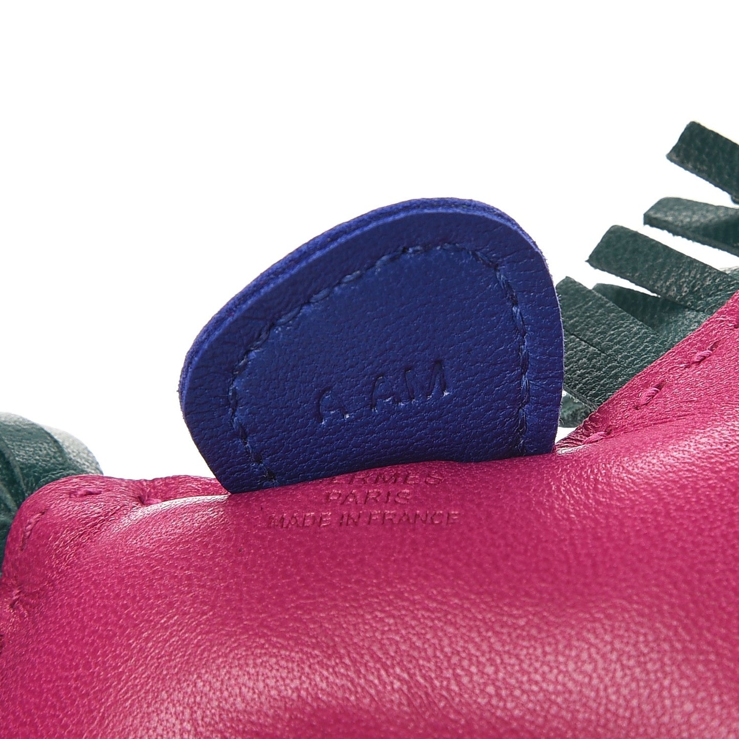 Milo Lambskin Grigri Rodeo Horse Bag Charm PM Rose Pourpre Bleu Electrique Malachite