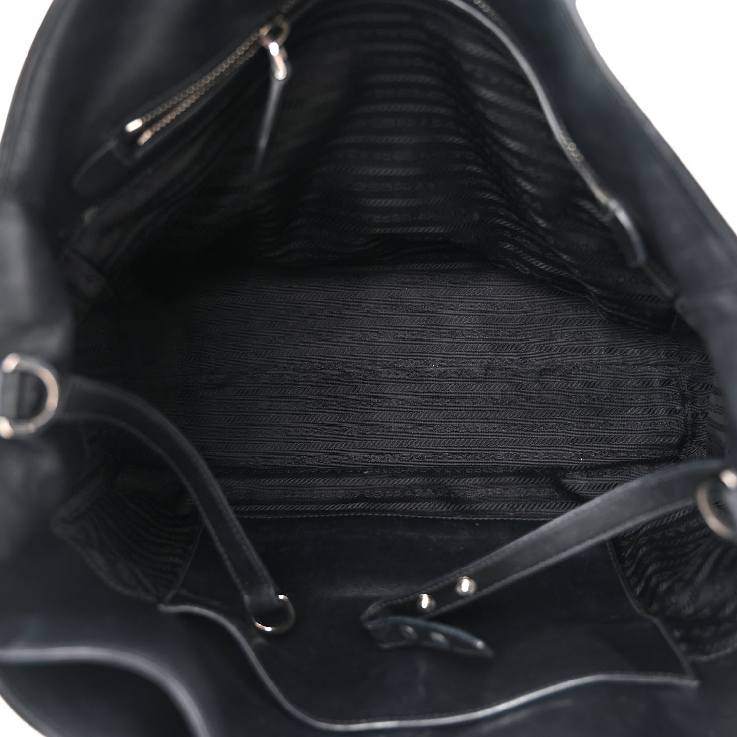 Prada City Calf Tote Black 5 of 16