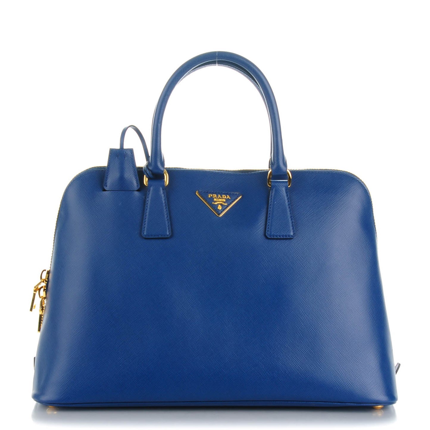 Saffiano Lux Large Promenade Tote Bluette