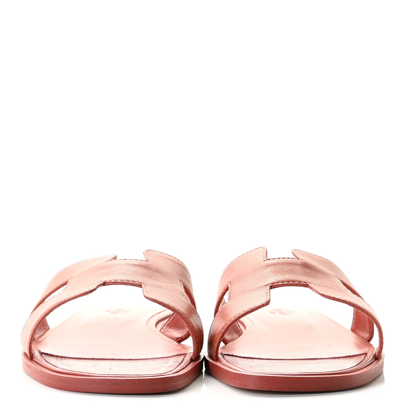 Chevre Oran Sandals 38.5 Rouge Blush
