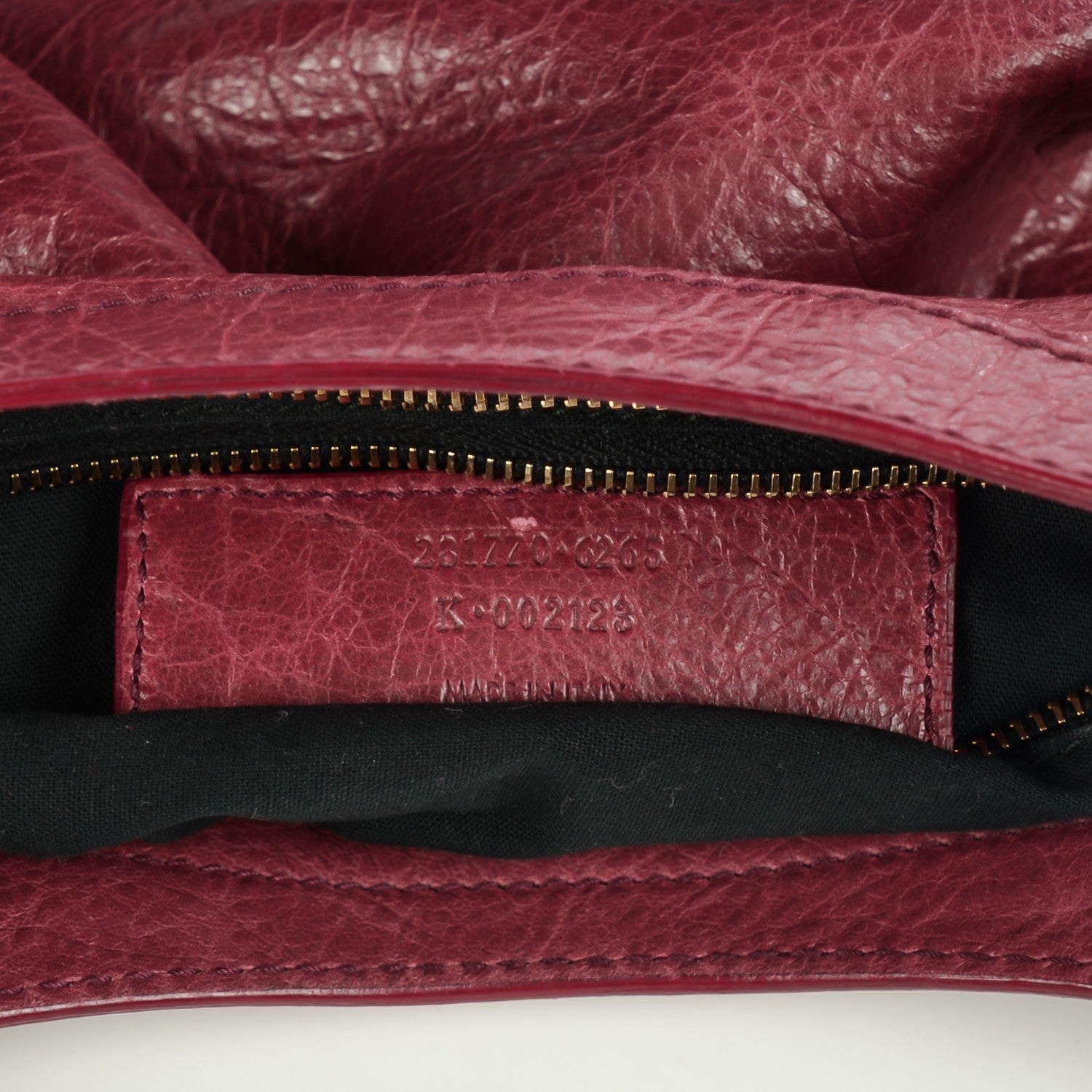 Balenciaga Agneau Giant 12 Rose Gold Hardware City Cassis 7 of 12