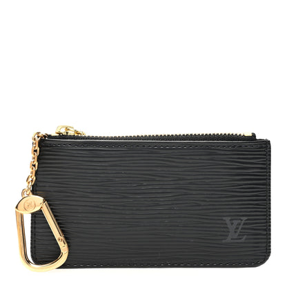 Louis Vuitton Epi Key Pouch Black 1 of 7