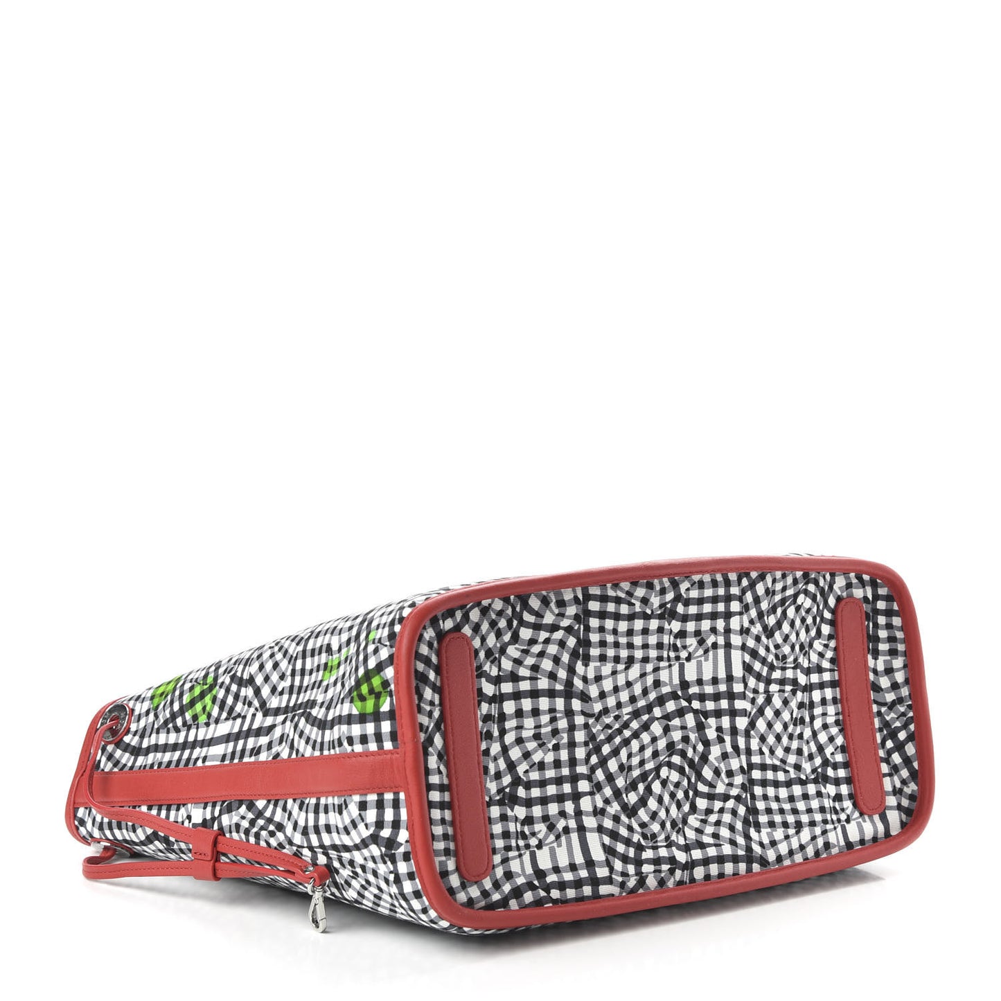 Visetos Medium Liz Reversible Shopper Tote Black Red