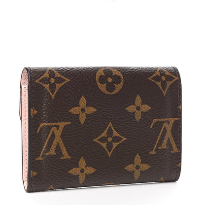 Louis Vuitton Monogram Rosalie Coin Purse Rose Ballerine 2 of 6