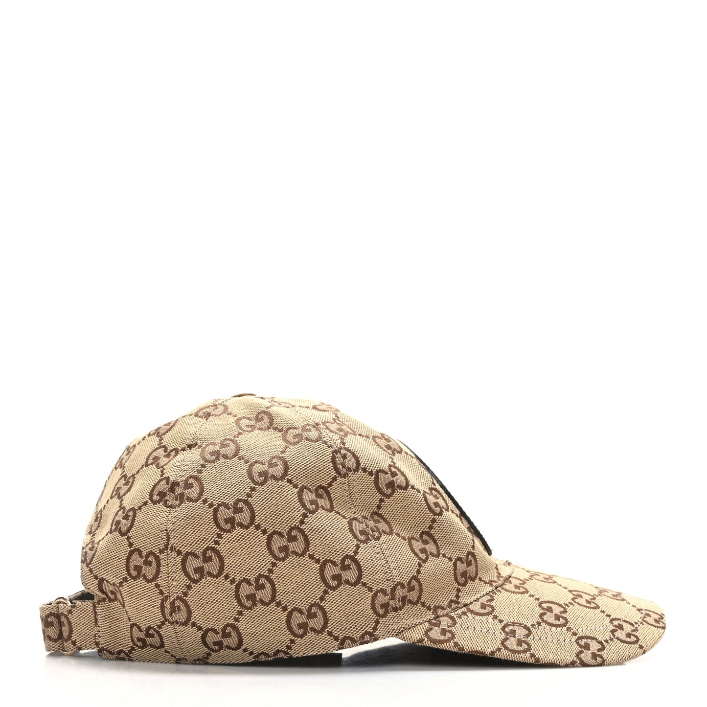 Monogram Textured Dollar Calfskin Zeno Baseball Hat M Beige