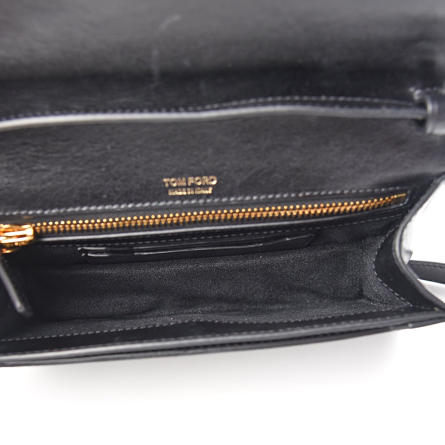 Calfskin Icon Shoulder Bag Black