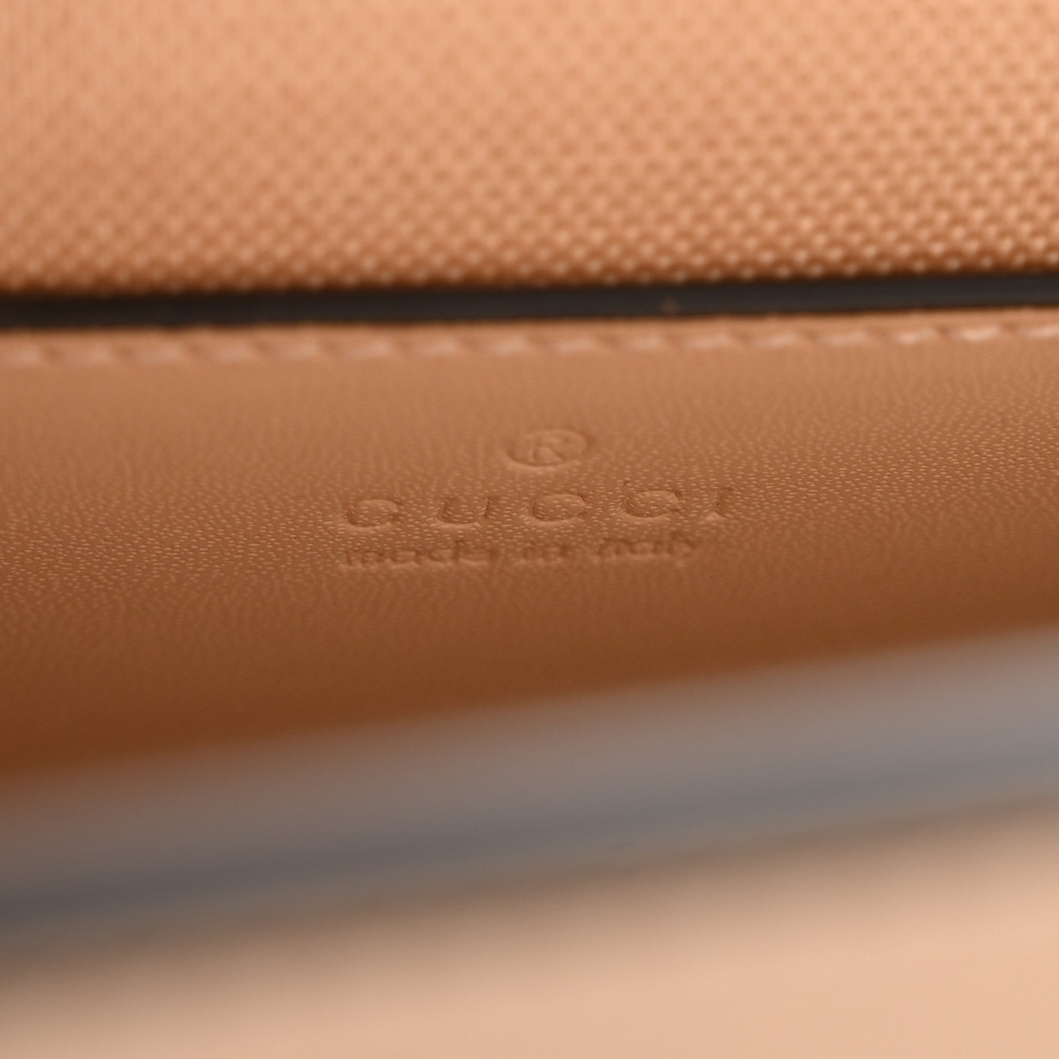 Gucci Denim Calfskin GG Monogram Small Ophidia Chain Shoulder Bag Light Beige 6 of 12