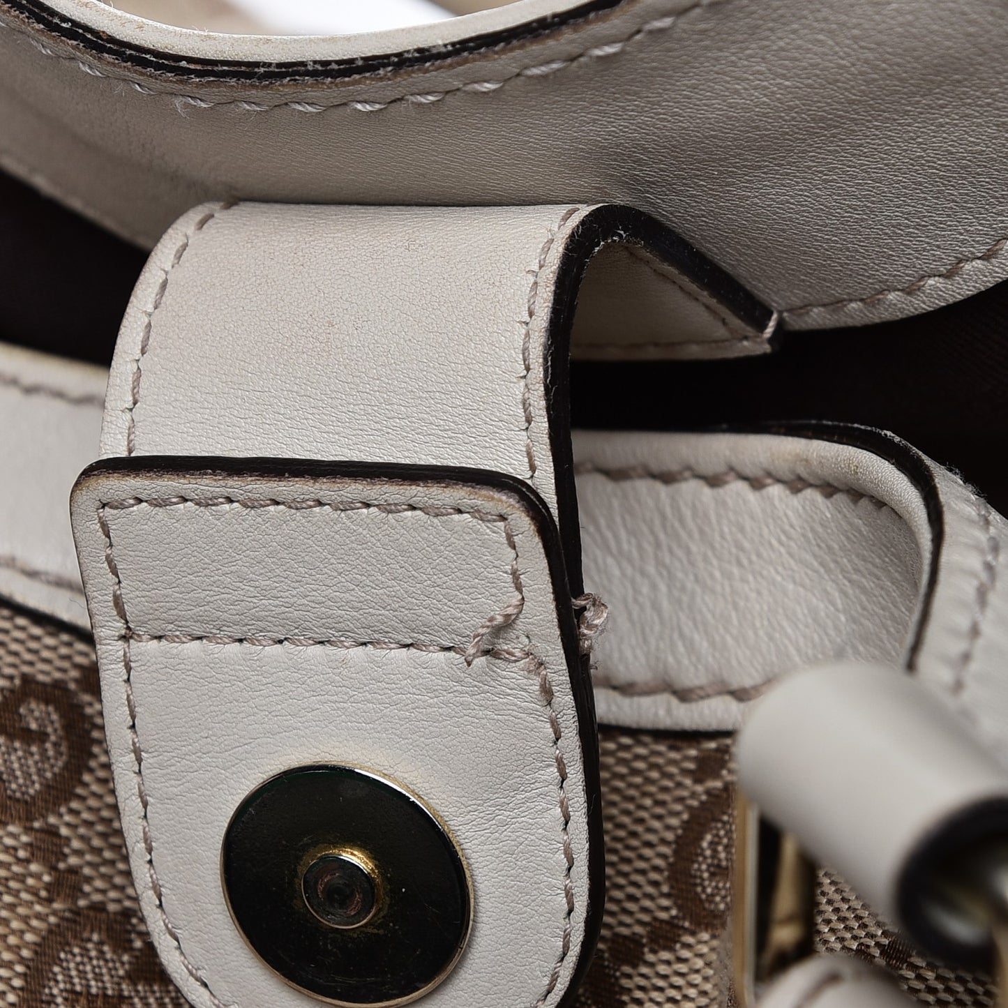Monogram Large Sukey Tote Off White