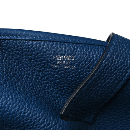 Hermes Taurillon Clemence Evelyne III TGM Bleu Obscur 6 of 9