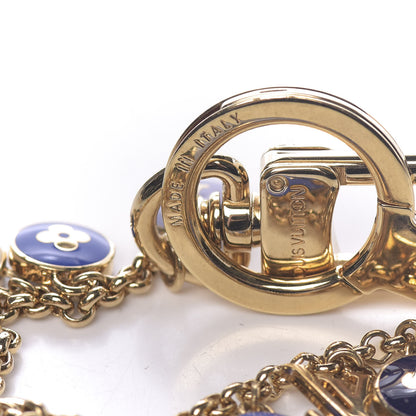 Louis Vuitton Pastilles Key Chain Bag Charm Blue 4 of 5