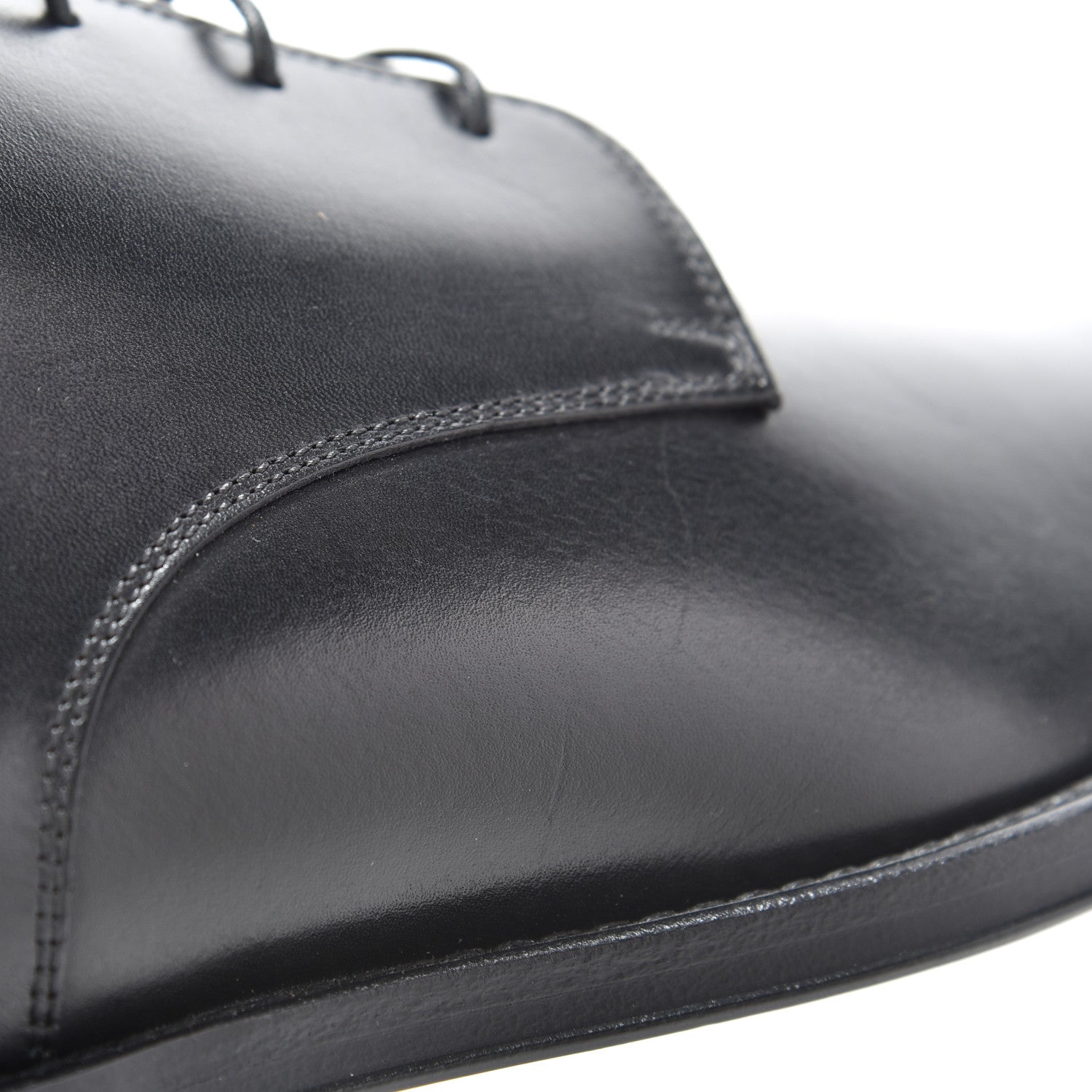 Givenchy Calfskin Mens Kline Lace Up Derby Shoes 41 Black 10 of 12