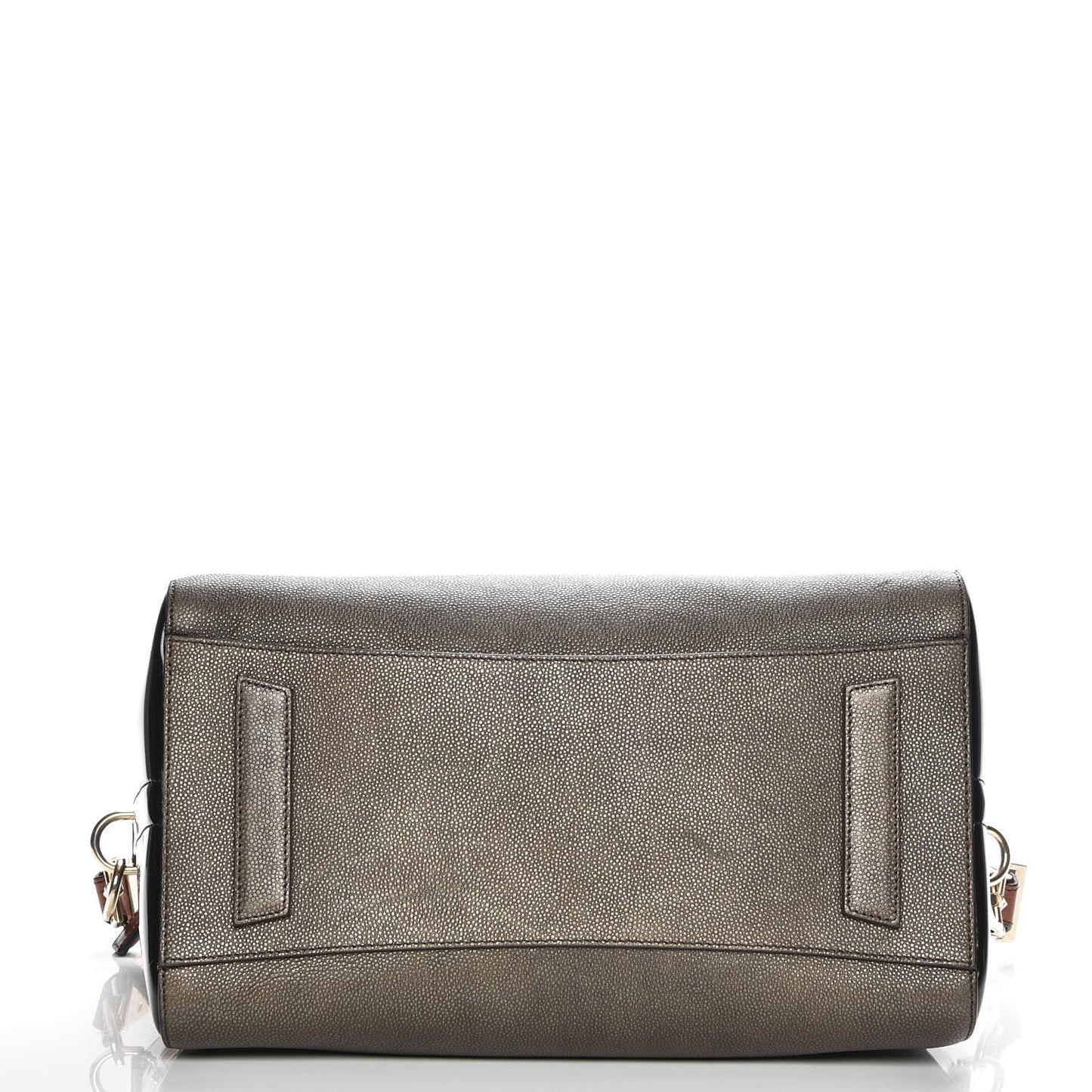 Patent Calfskin Stingray Embossed Medium Tri-Color Antigona