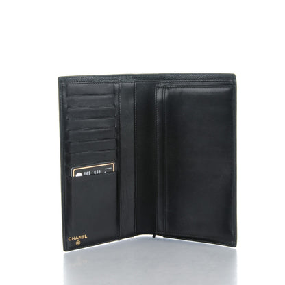 Chanel Caviar Timeless CC Yen Wallet Black 5 of 8