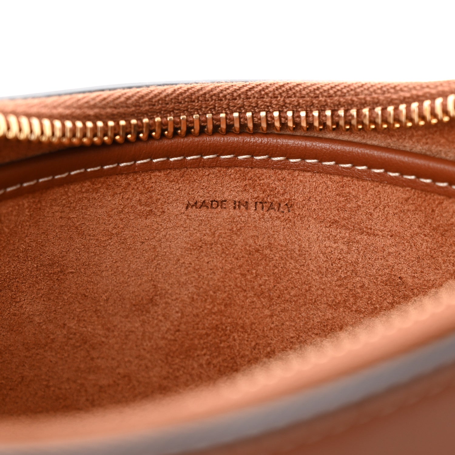 Celine Smooth Calfskin Medium Strap Ava Shoulder Bag Tan 6 of 11