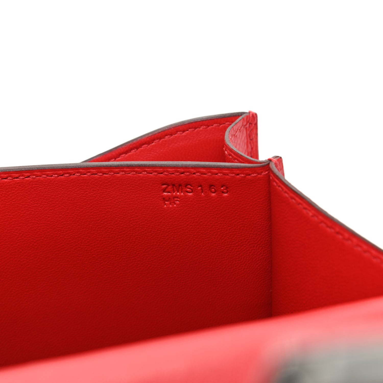 Hermes Epsom Enamel Constance 18 Rouge de Coeur Rubis 9 of 11