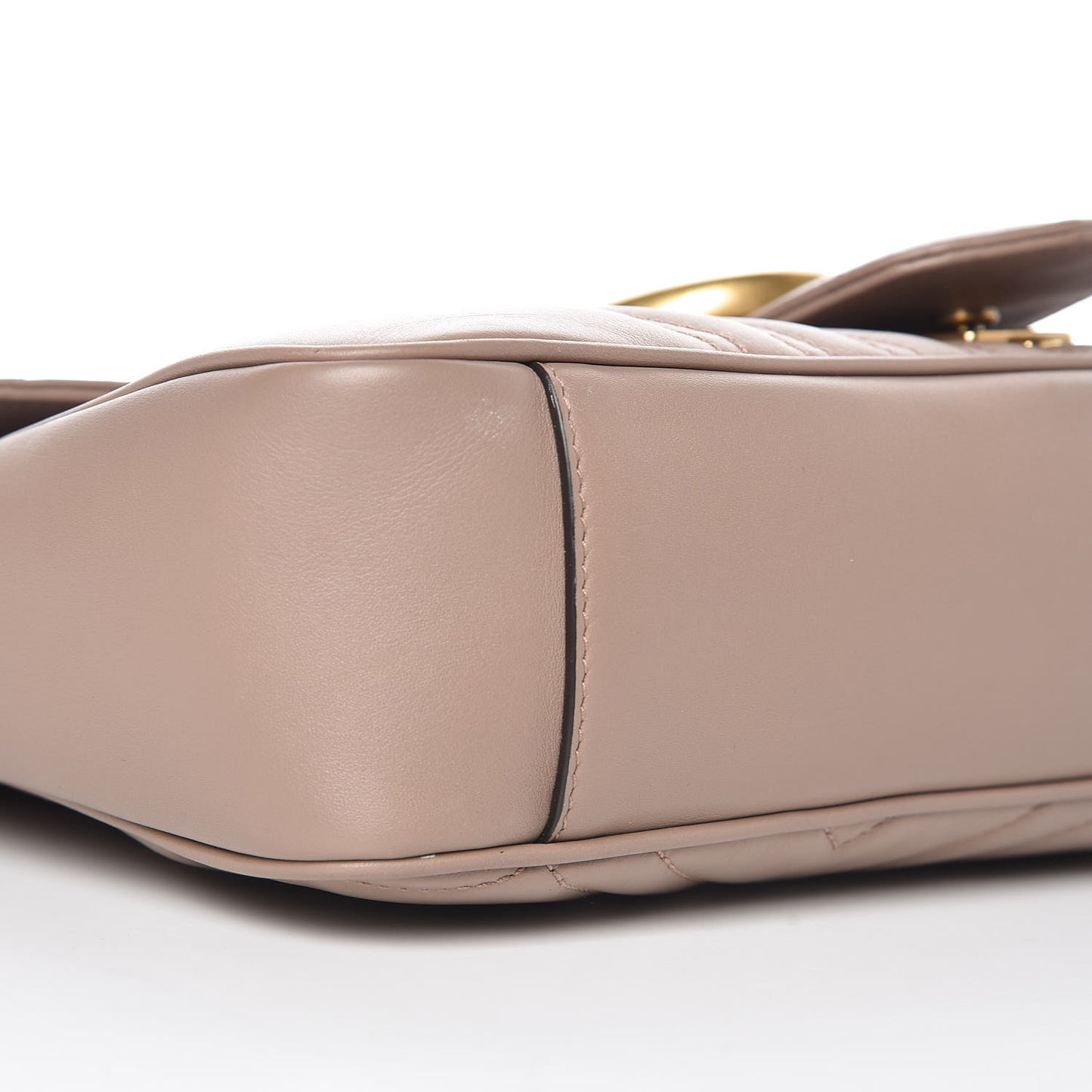 Calfskin Matelasse Medium GG Marmont Shoulder Bag Porcelain Rose