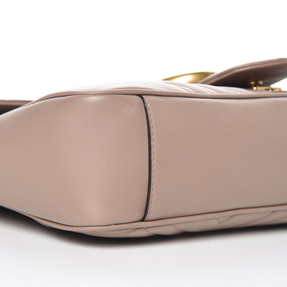 Gucci Calfskin Matelasse Medium GG Marmont Shoulder Bag Porcelain Rose 5 of 10