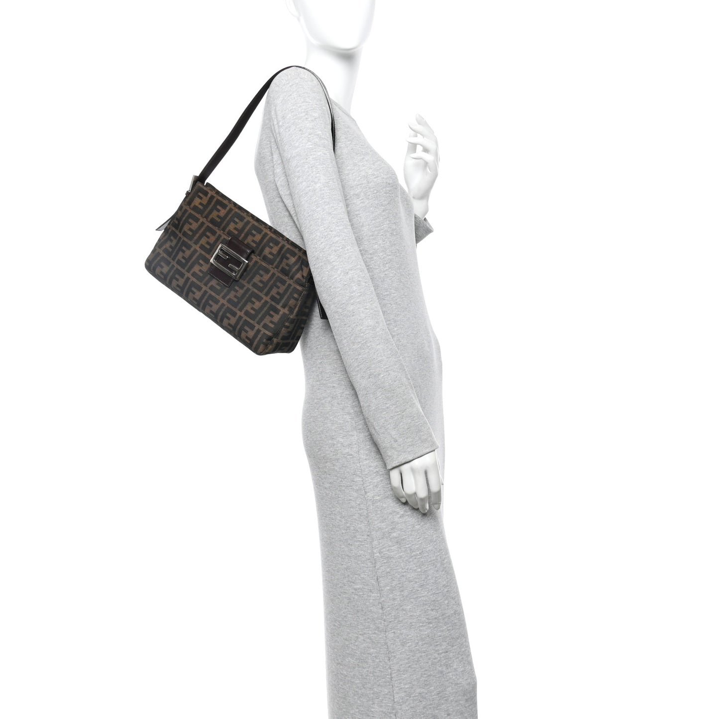 Zucca Baguette Shoulder Bag Tobacco