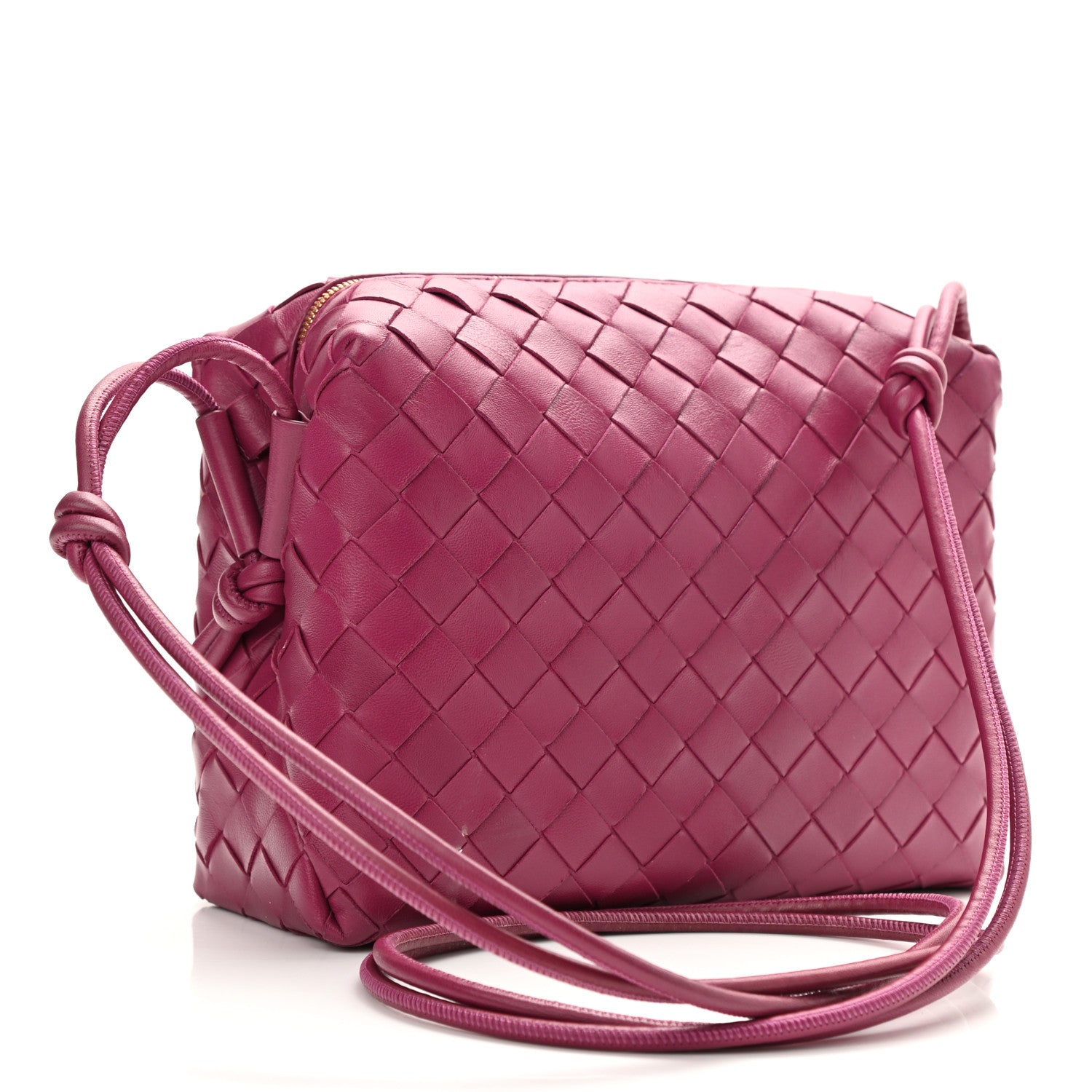 Bottega Veneta Nappa Intrecciato Small Loop Camera Bag Cinnabar 3 of 12