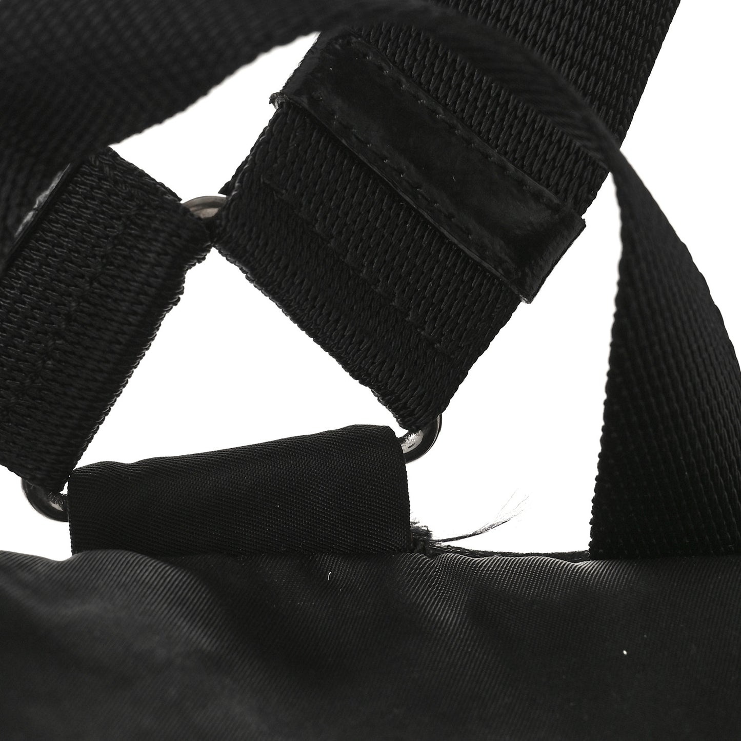Tessuto Nylon Vela Medium Backpack Black