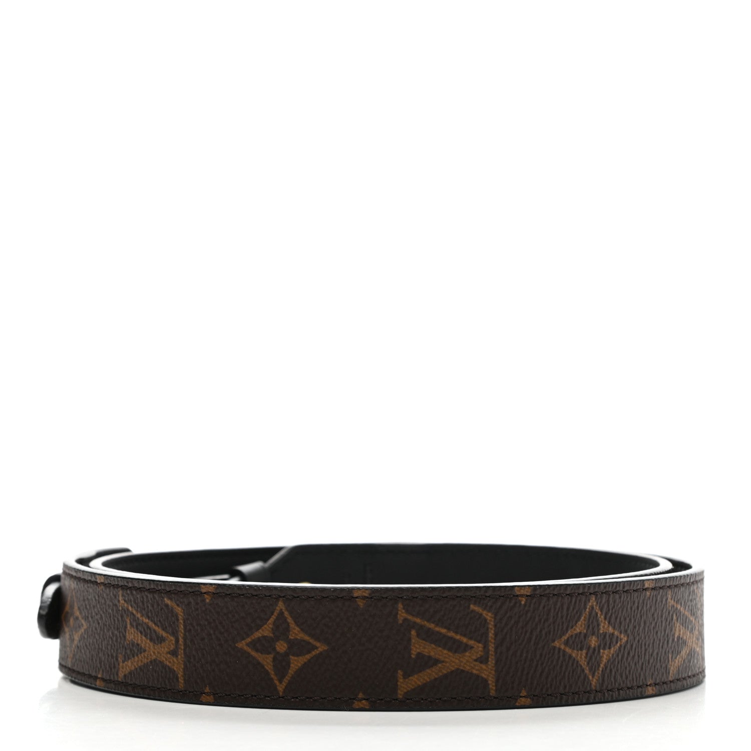 Louis Vuitton Monogram Bandouliere Shoulder Strap XL Black 2 of 6