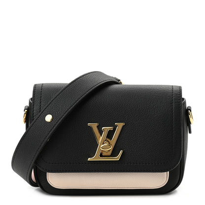 Louis Vuitton Grained Calfskin Lockme Tender Black 1 of 9
