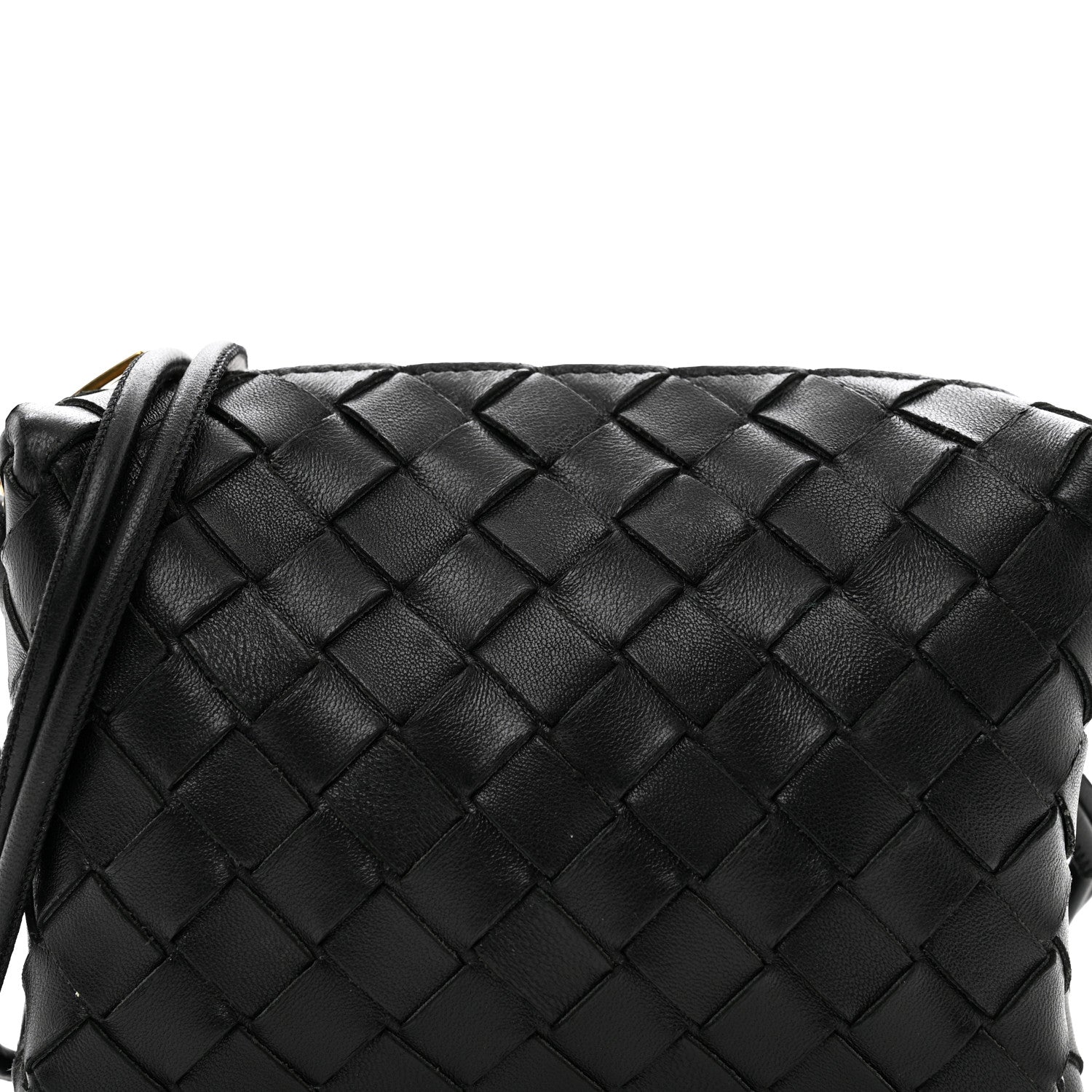 Bottega Veneta Nappa Intrecciato Mini Loop Camera Bag Black 5 of 9