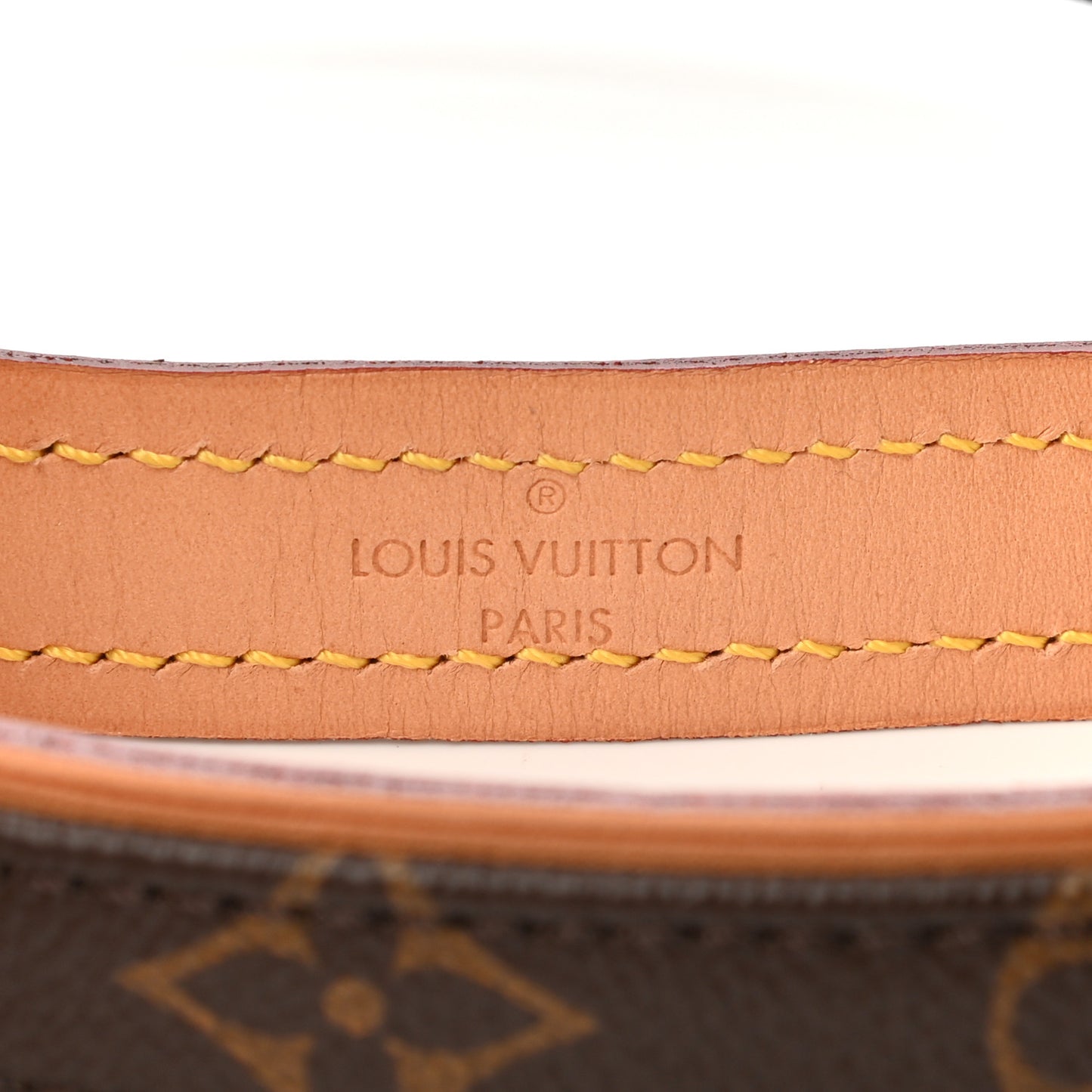 Monogram Baxter Dog Leash MM