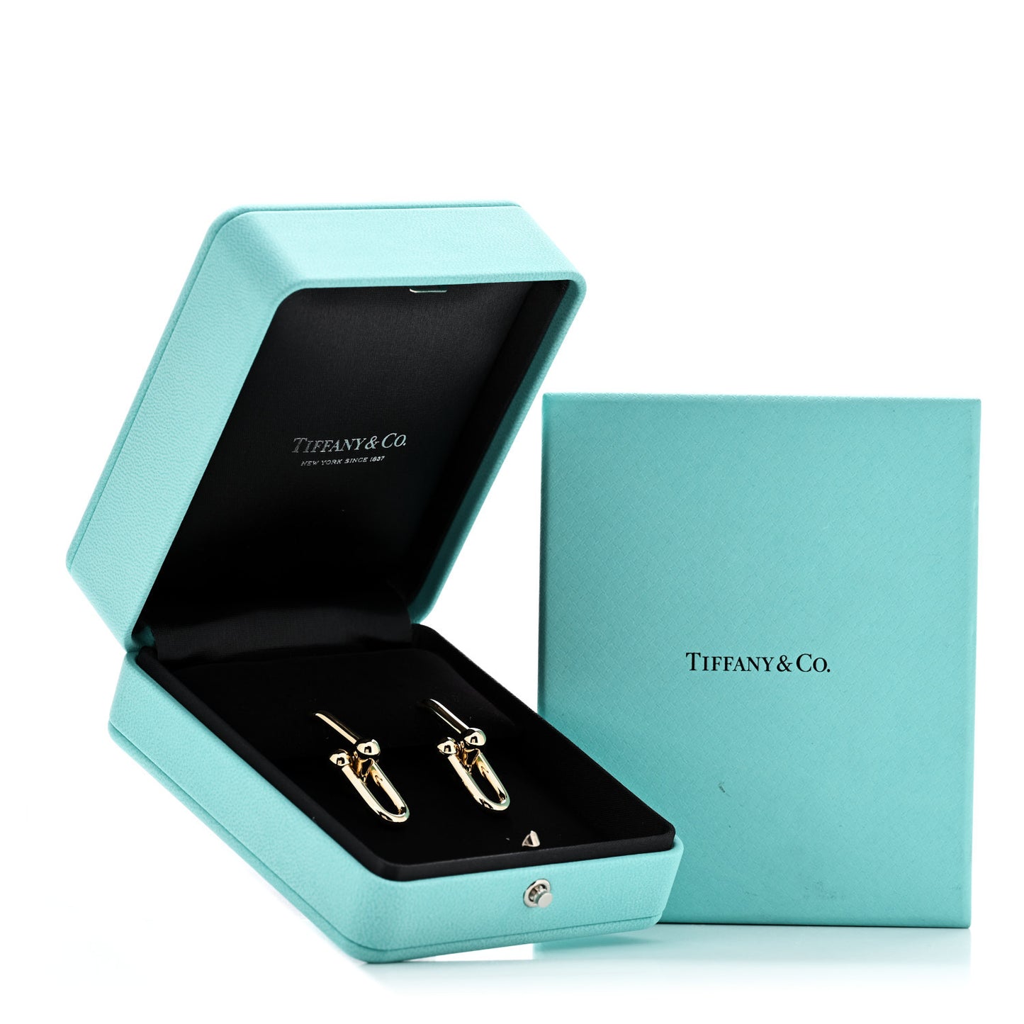 18K Yellow Gold Large HardWear Link Earrings