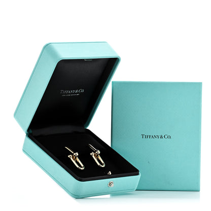 Tiffany 18K Yellow Gold Large HardWear Link Earrings 5 of 5