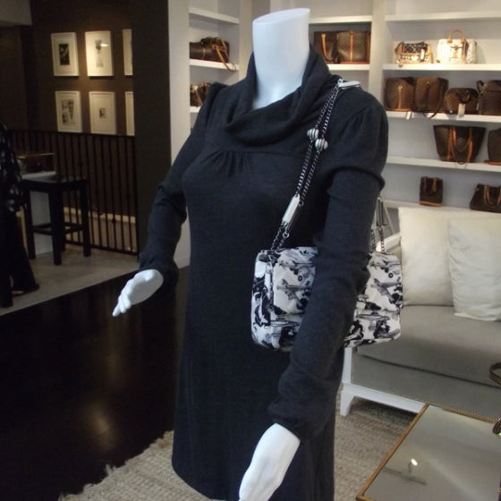 Canvas Airplane Charm Medium Flap