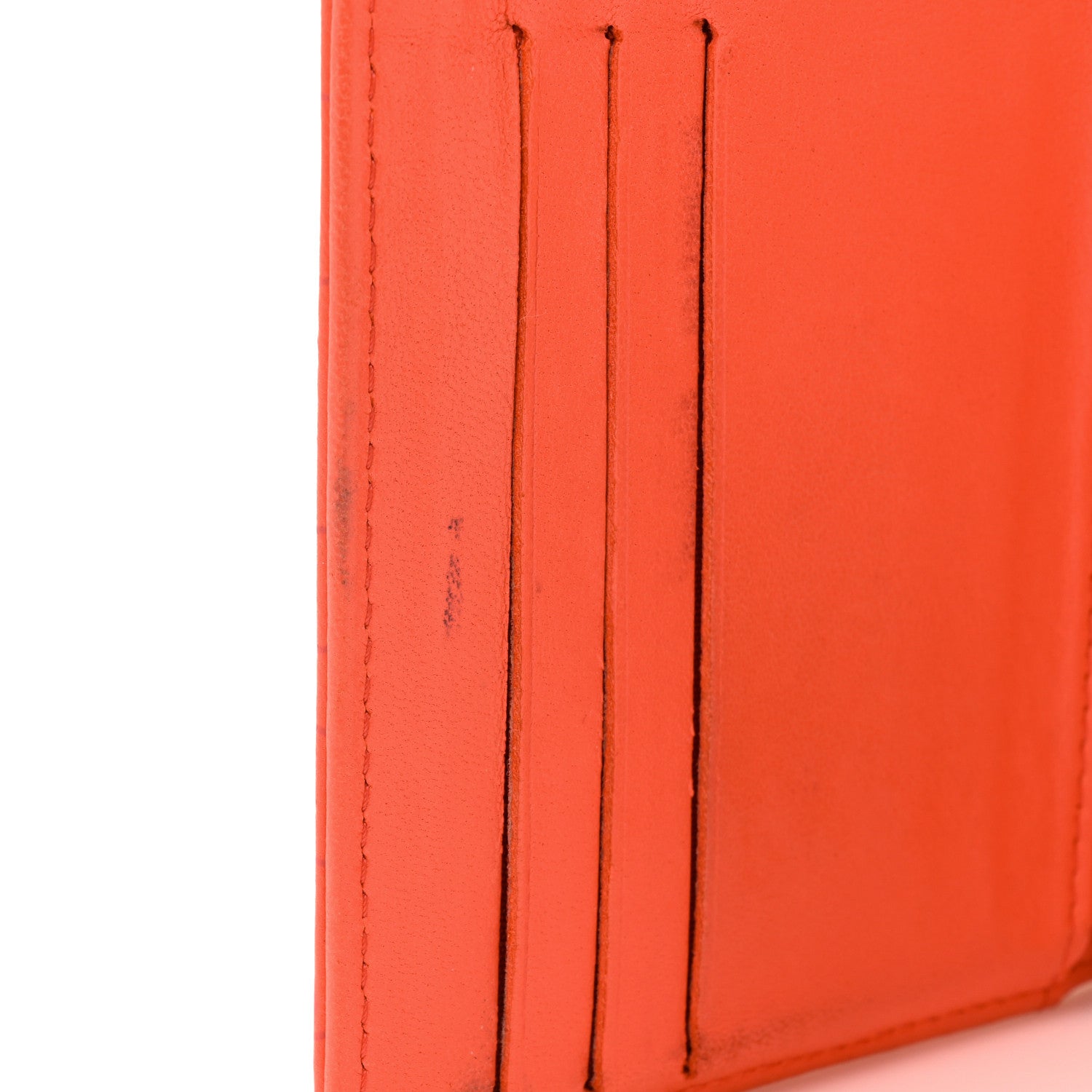 Chanel Caviar Camellia Embossed Compact Wallet Coral 12 of 14