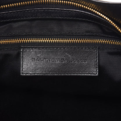 Balenciaga Suede Tote Bag Olive Black 6 of 9