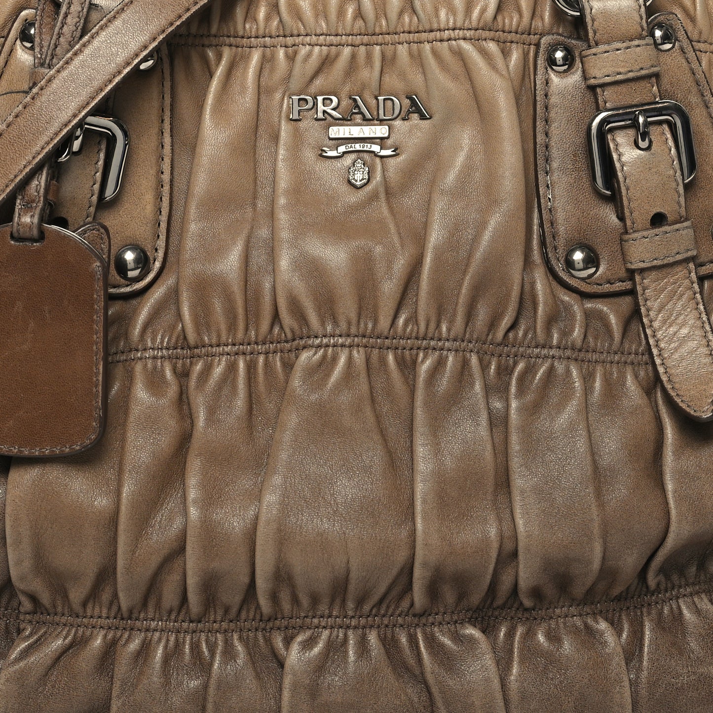 Nappa Gaufre Tote Sfumato