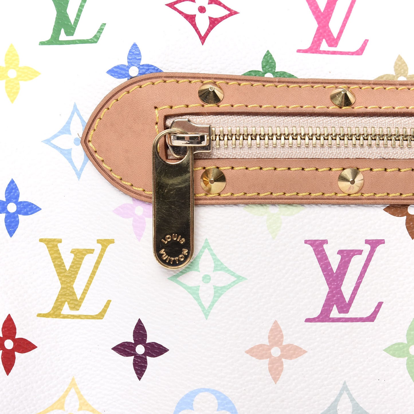 Monogram Multicolor Boulogne White