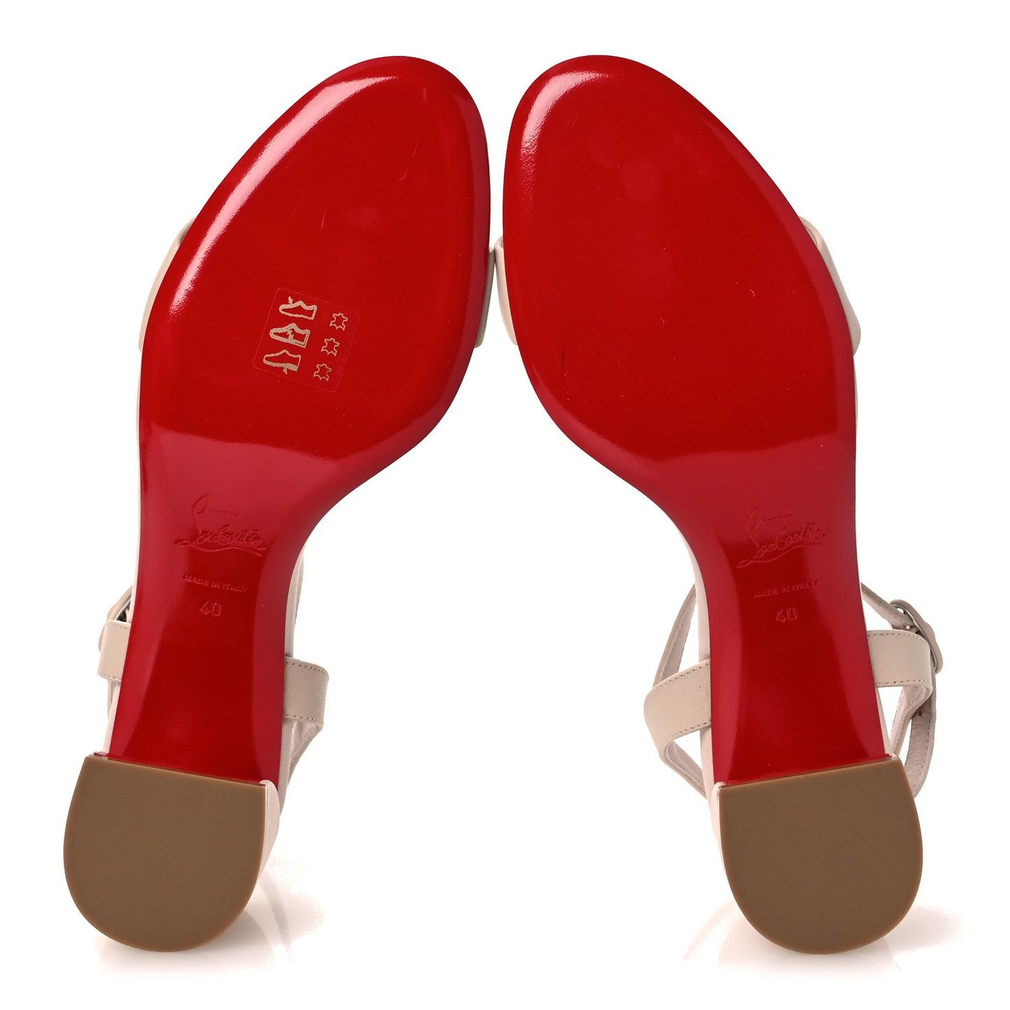 Nappa Miss Jane 55 Sandal Pumps 40 Leche